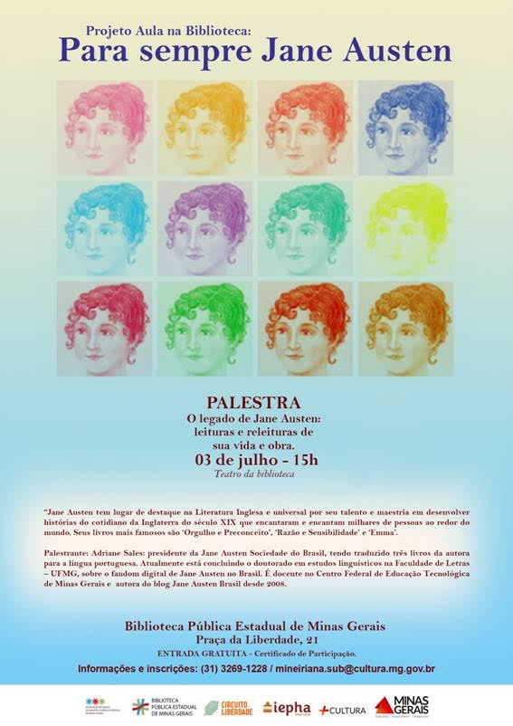 para sempre Austen julho